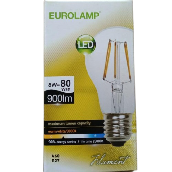 Ampoule LED Filament A60 8W