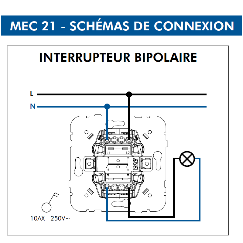 Mécanisme Interrupteur Bipolaire