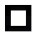 Plaque QUADRO45 - Noir MAT