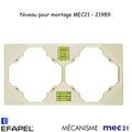Accessoire pour montage mécanisme mec21