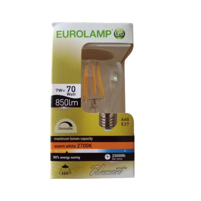 Ampoule LED Filament A60 7W Gradable