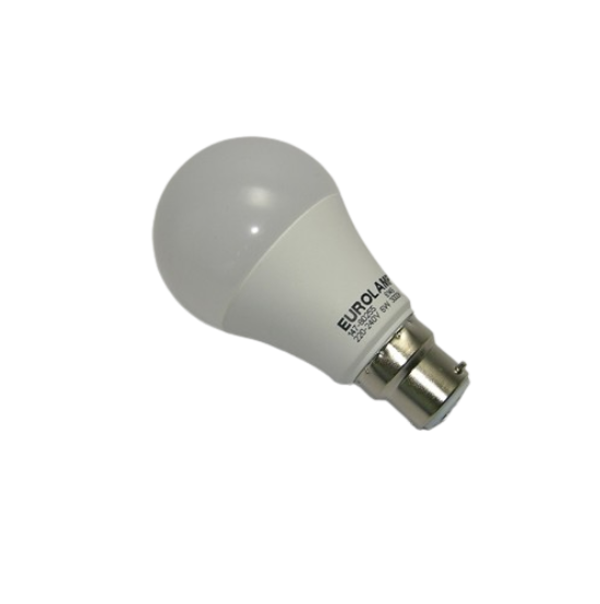Ampoule LED A60 B22 6W 3000 kelvin