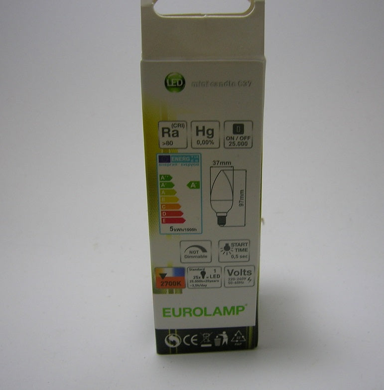 Ampoule LED Flamme C37 E14 5W