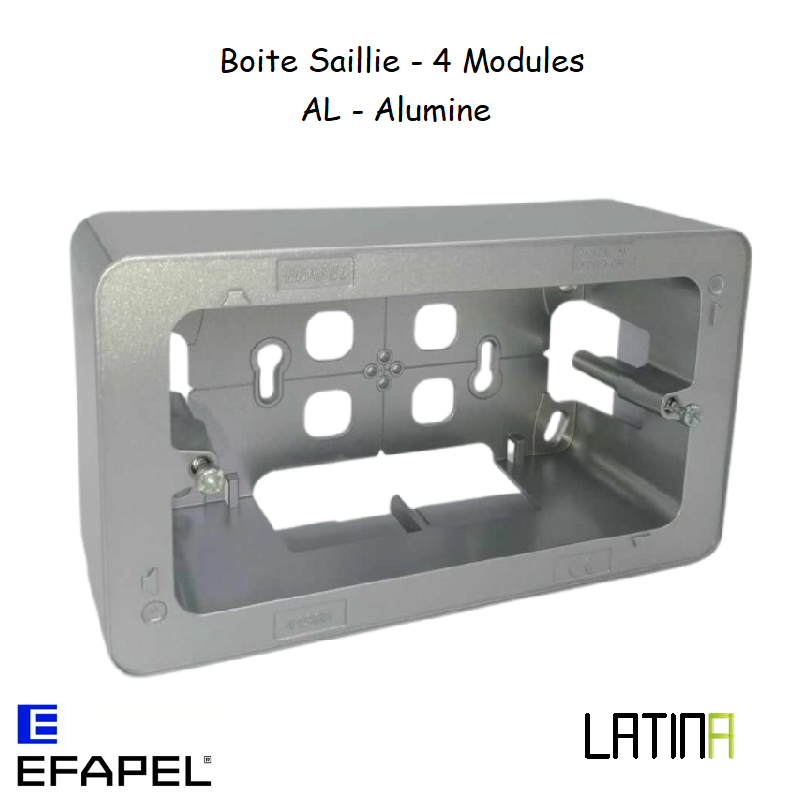 Boite Saillie 4 Modules LATINA