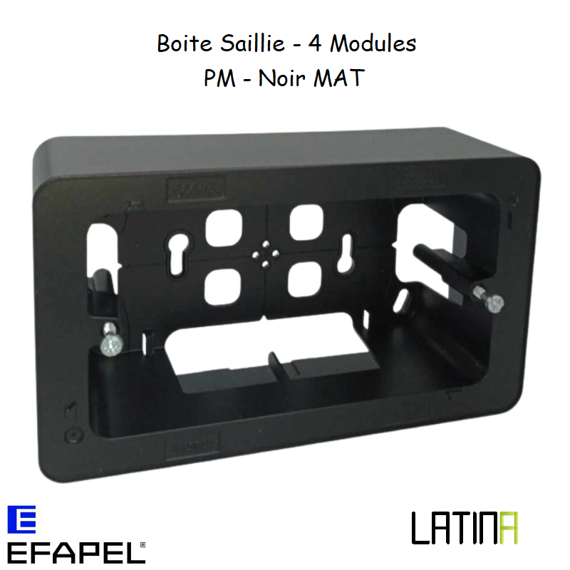 Boite Saillie 4 Modules LATINA