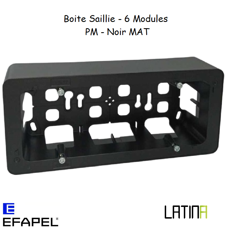 Boite Saillie 6 Modules LATINA