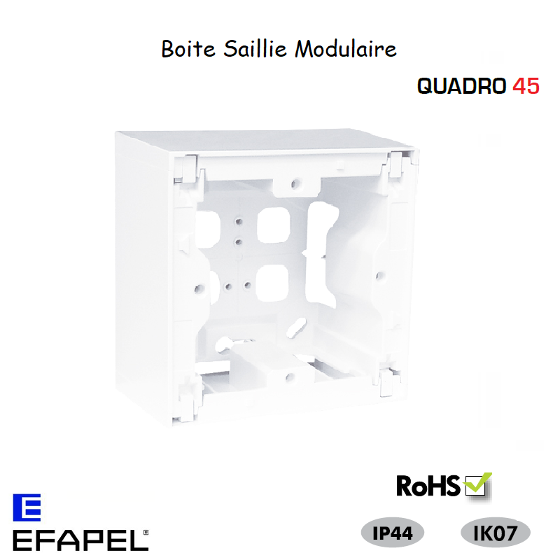 Boite Saillie Modulaire Quadro 45