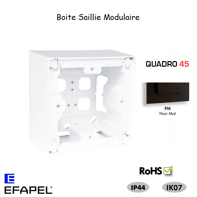 Boite Saillie Modulaire Quadro 45