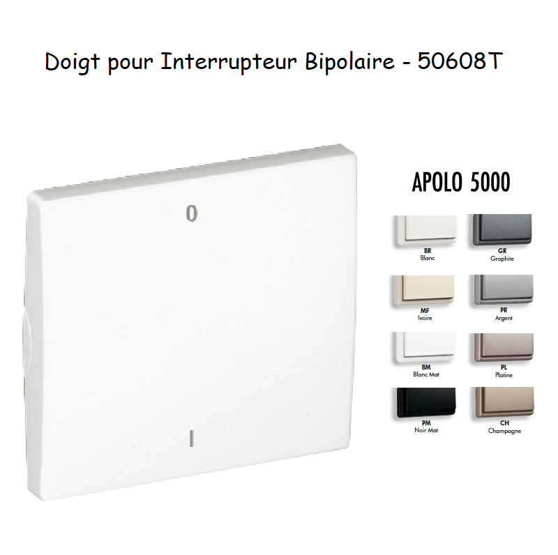 Doigt interrupteur Bipolaire Apolo 5000