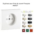 Enjoliveur Prise de courant 2P+T LOGUS90