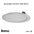 Downlight Ultra Fin BRENO PC - 18W - 3000 kelvin - BLANC