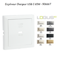 Enjoliveur de chargeur USB C Power Delivery 65W LOGUS 90