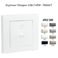 Enjoliveur de Chargeur USB C Power Delivery 65W APOLO 5000