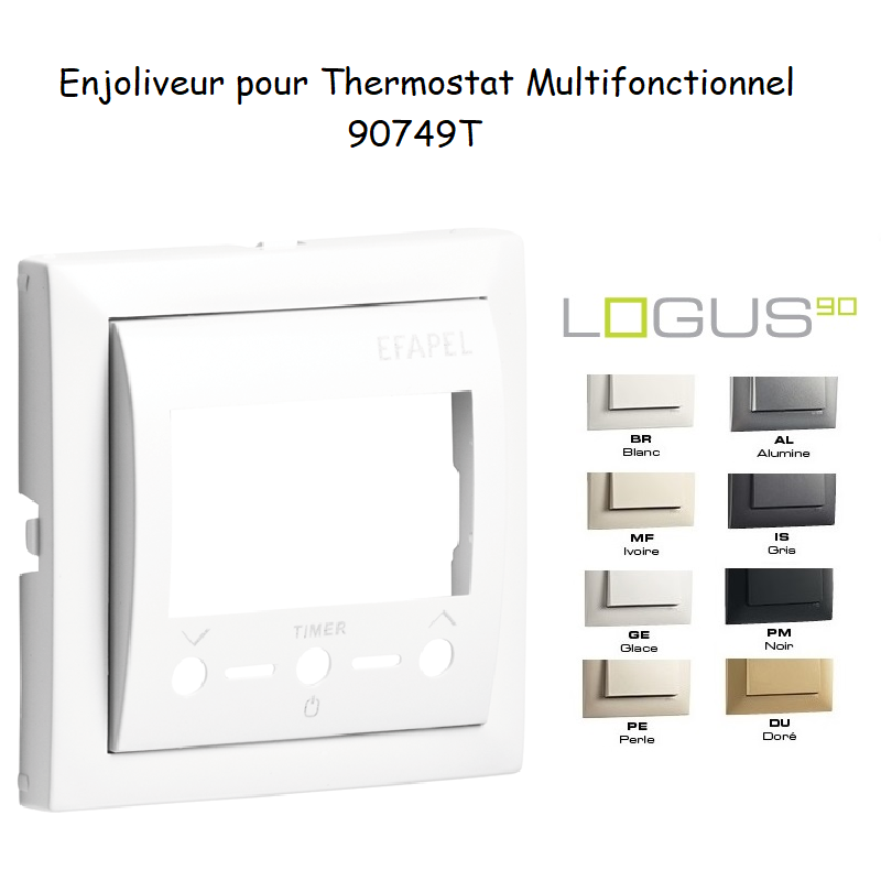 Enjoliveur pour Thermostat Multifonctionnel - LOGUS 90
