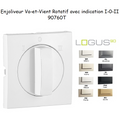 Enjoliveur Va-et-Vient Rotatif avec Indication (I,0,II) - LOGUS 90
