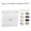 Enjoliveur pour Interrupteur Card-system - Logus90