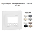Enjoliveur Interrupteur Horaire Digital 2 circuits - Apolo5000