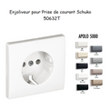 Enjoliveur de Prise de Courant avec Protections Schuko - APOLO5000