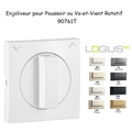 Enjoliveur Poussoir et Va-et-Vient Rotatif - LOGUS 90
