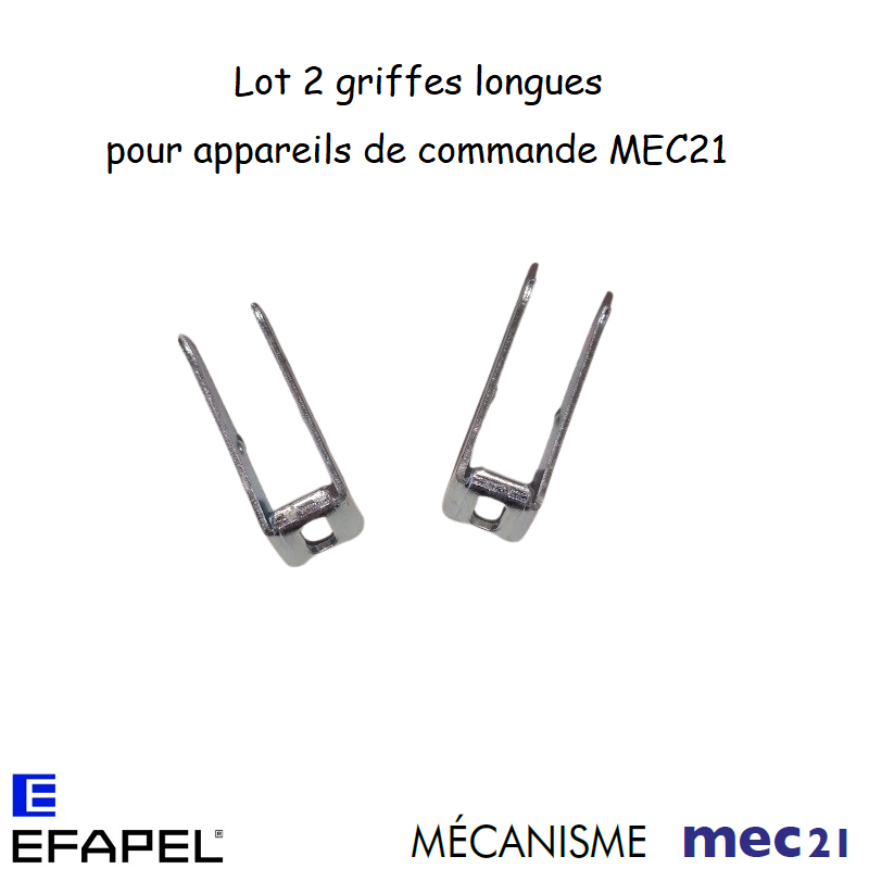 Griffes longues pour appareil de commande MEC21