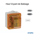 Haut Voyant de Balisage IP65 - Boitier BLANC