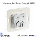 Mécanisme d'Interrupteur Card System Temporisé
