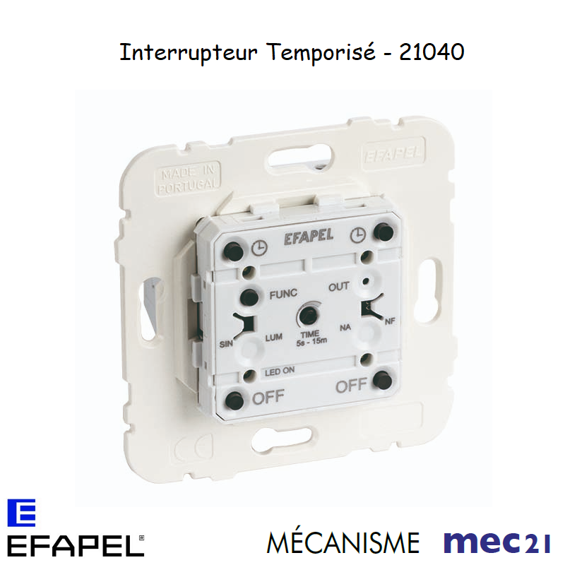 Mécanisme d'Interrupteur Temporisé