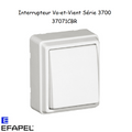 Interrupteur Va-et-Vient Blanc en saillie