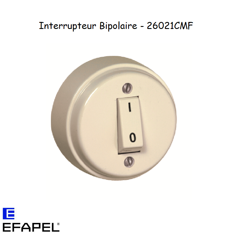 Interrupteur Bipolaire Vintage