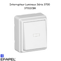 Interrupteur Lumineux Blanc en saillie