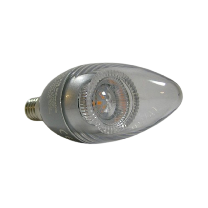 Ampoule LED Flamme EnergySmart E14 6W Gradable Transparente