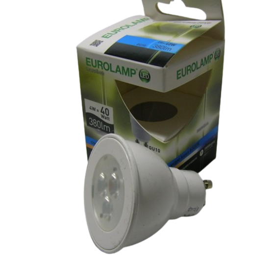 Ampoule LED GU10 4W Transparent - 6500 kelvin