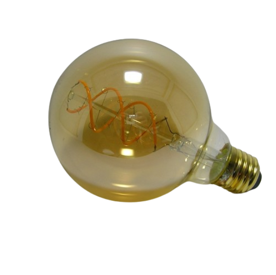 Ampoule LED Filament Déco G95 Gold 5W Gradable