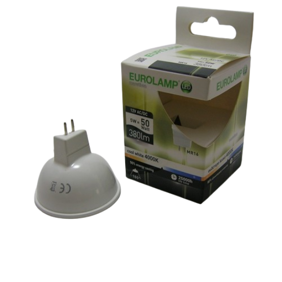 Ampoule LED MR16 105° 5W - 4000 kelvin