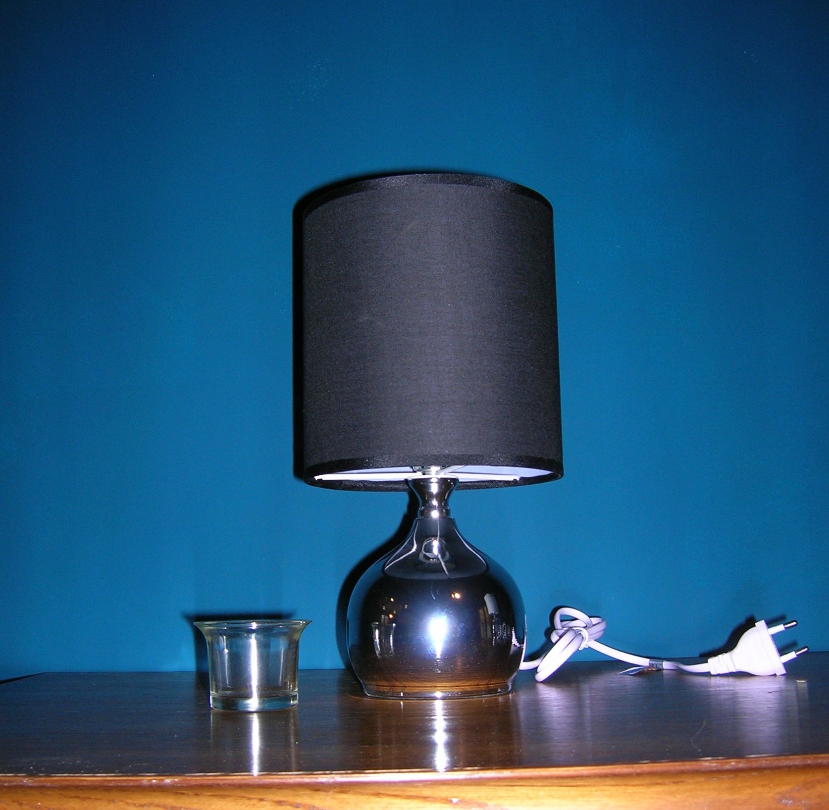 Lampe de chevet Tactile Noire