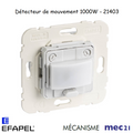 Mécanisme de Détecteur de Mouvement - Installation Murale 1000W