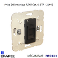 Mécanisme Prise informatique RJ45 Cat. 6 STP