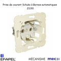Mécanisme de Prise de courant Schuko à Bornes Automatiques