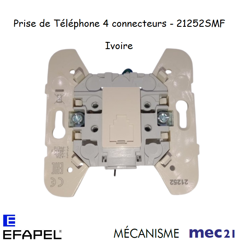 Mécanisme de Prise de téléphone RJ11