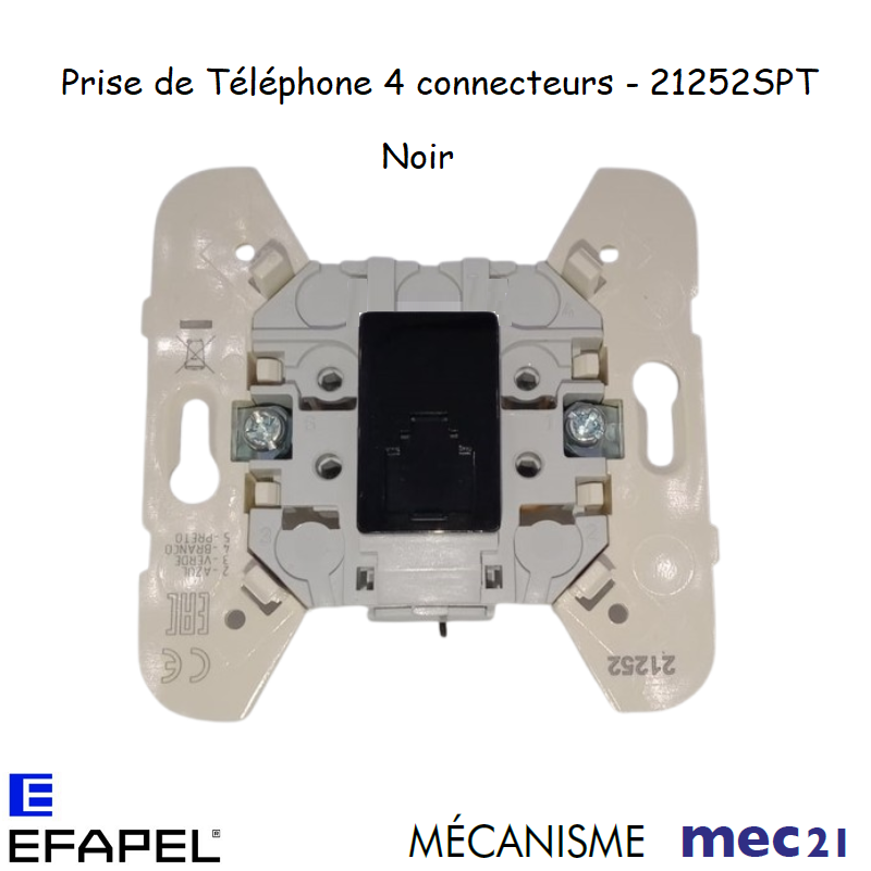 Mécanisme de Prise de téléphone RJ11