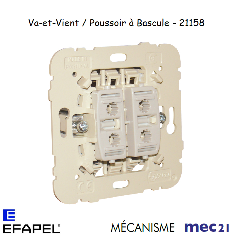 Mécanisme Va-et-Vient / Poussoir à Bascule