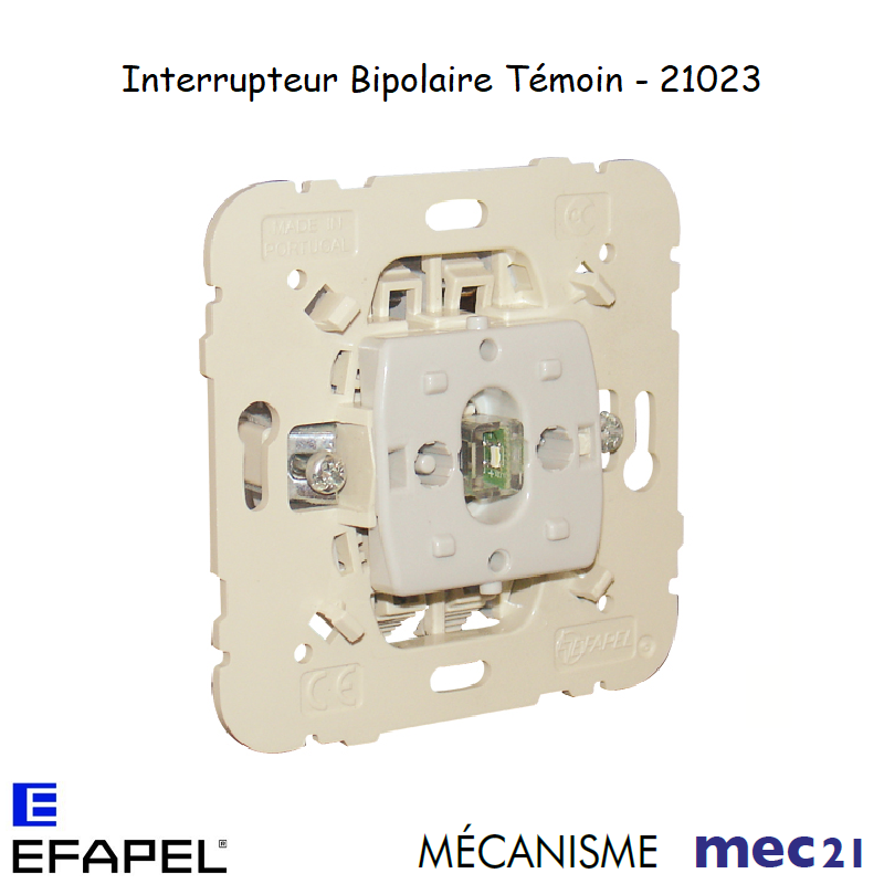 Mécanisme Interrupteur Bipolaire Témoin