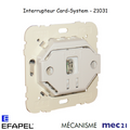 Mécanisme Interrupteur Card-system