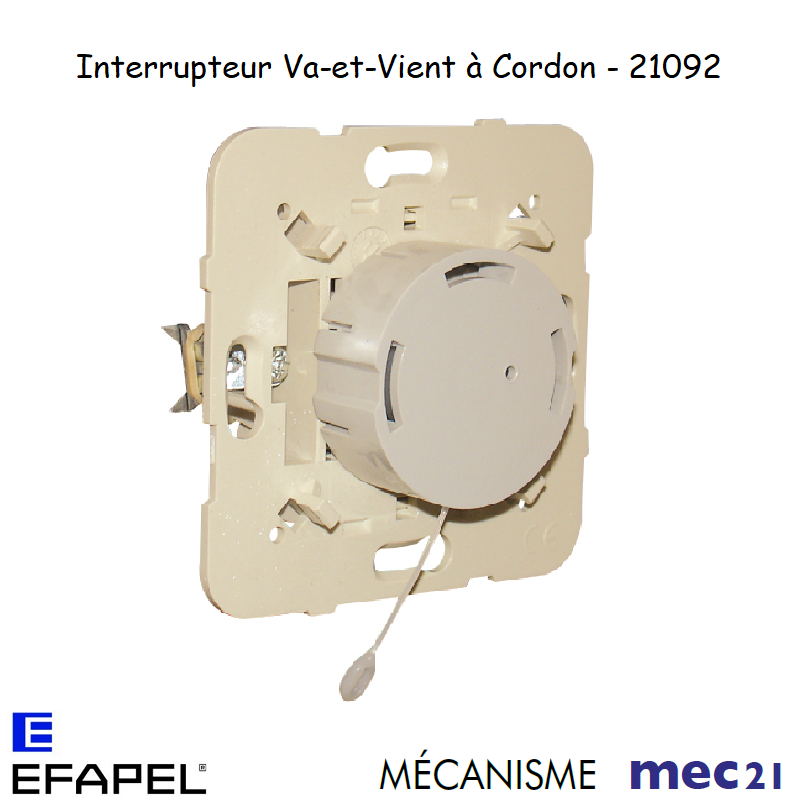 Mécanisme Va-et-Vient avec Cordon