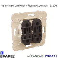 Mécanisme Va-et-Vient Lumineux / Poussoir à Bascule Lumineux