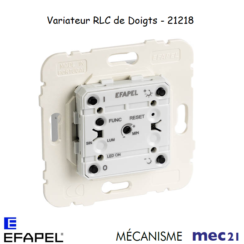 Mécanisme de Variateur RLC de Doigts