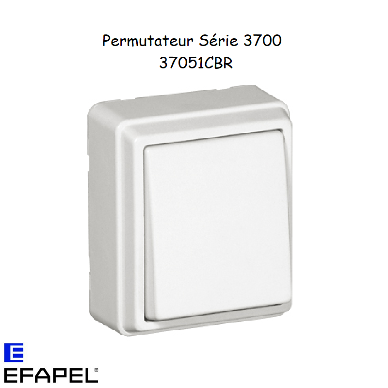 Permutateur Blanc en saillie