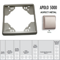 Plaque APOLO5000 Métal - Platine