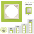 Plaque Animato Vert/Glace LOGUS90