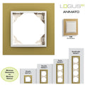 Plaque Animato Doré/Glace LOGUS90